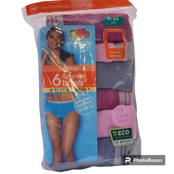 FRUIT OF THE LOOM 	BRIEFS	9/2X WOMAN NWT - Picture 1 of 7